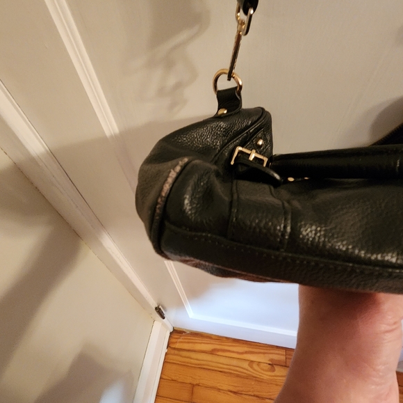 Erica Anenberg Blackpebbled Leather Purse Handbag - Picture 6 of 7